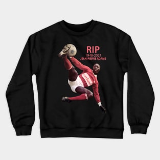 RIP Jean Pierre Adams 1948-2021 Crewneck Sweatshirt